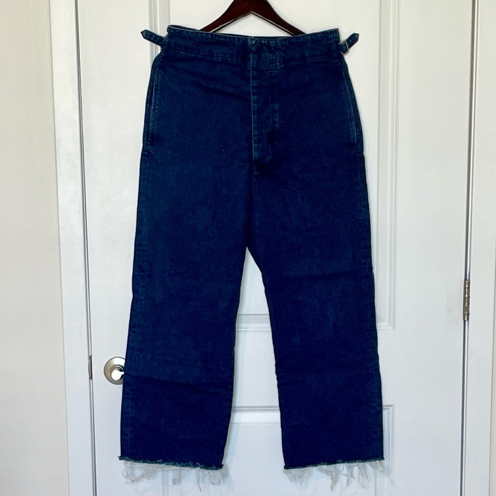 ASOS Black Relaxed Wide-Leg Jeans